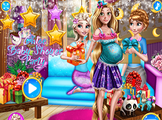 Rapunzel Baby Shower Party