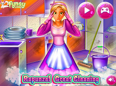 Rapunzel Great Cleaning