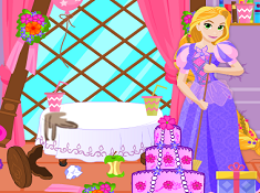 Rapunzel Party Cleanup