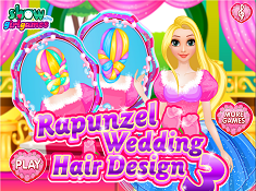 Rapunzel Wedding Hair Design 3