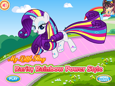 Rarity Rainbow Power Style