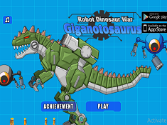 Robot Dinosaur War Giganotosaurus