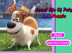 Secret Life of Pets Spin Puzzle