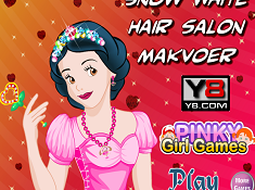 Snow White Hair Salon Makeover