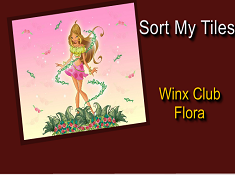 Sort My Tiles Winx Club Flora