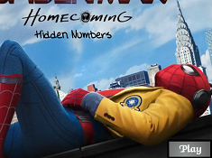 Spider-Man Homecoming Hidden Numbers