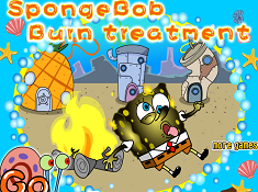 Spongebob Burn Treatment