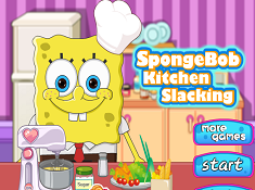Spongebob Kitchen Slacking