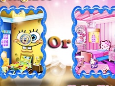 Spongebob or Hello Kitty