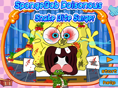 Spongebob Poisonous Snake Bite Surger