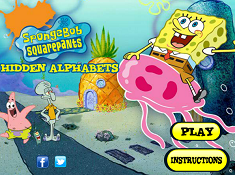 Spongebob Squarepants Hidden Alphabets