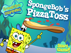 Spongebobs Pizza Toss