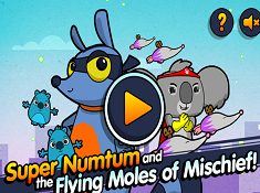 Super Numtum and the Flying Moles of Mischief
