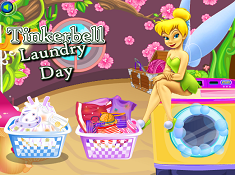 Tinkerbell Laundry Day