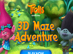 Trolls 3D Maze Adventure