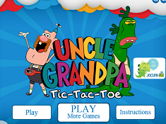 Uncle Grandpa Tic Tac Toe