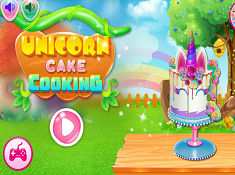 Unicorn Cake Cooking