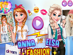 Anna vs Elsa Fashion Showdown