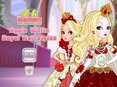 Apple White Royal Hairstyles