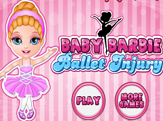 Baby Barbie Ballet Injury