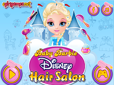 Baby Barbie Hair Salon