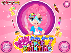  Baby Barbie My Little Pony Face Tattoo