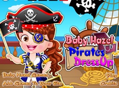 Baby Hazel Pirates Dress up