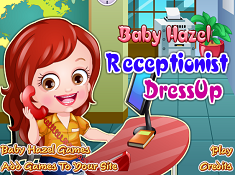 Baby Hazel Receptionist DressUp