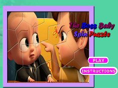 Boss Baby Spin Puzzle