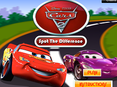 Cars 2 Spot the Difference