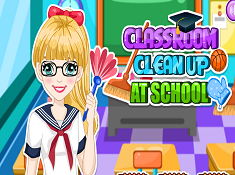 Classroom Clean Up at Shcool