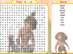 Croods Word Search