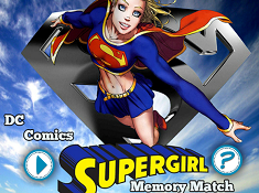 DC Comics Supergirl Memory Match