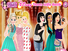 Disney Teams Selfie Battle