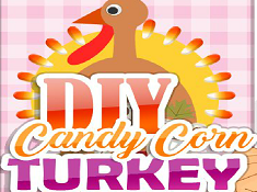 DIY Candy Corn Turkey