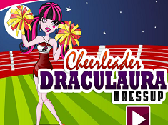 Draculaura Cheerleader Dress Up