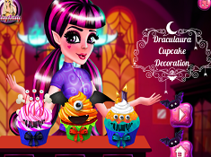 Draculaura Cupcake Decoration