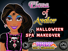 Elena Halloween Spa Makeover