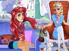 Elsa and Ariel Dreams