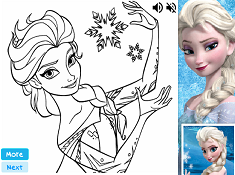 Elsa Coloring