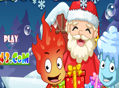 Fire Boy and Water Girl Christmas Adventure