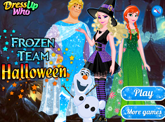 Frozen Team Halloween