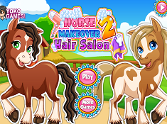 Horse Makeover Hair Salon 2