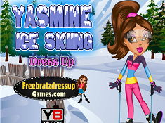 Jasmine Ice Skiing Dress Up