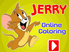 Jerry Online Coloring
