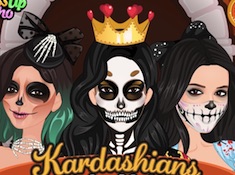 Kardashians Spooky Make Up
