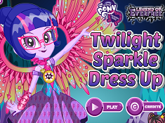 Legend of Everfree Twilight Sparkle Dress Up