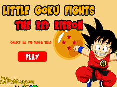 Little Goku Fights the Red Ribbon