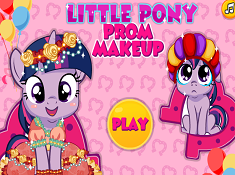 Little Pony Prom Makeup