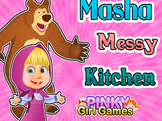 Masha Messy Kitchen